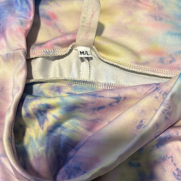 Free People tie dye biker shorts size M/L (Rare) - Picture 3 of 8